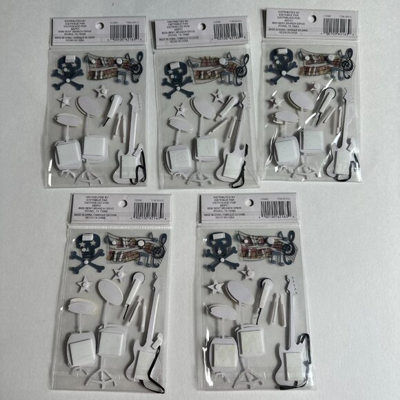 Scrapbooking Stickers Musical 3D Recollections Journaling Arts and Craft… - Picture 4 of 4